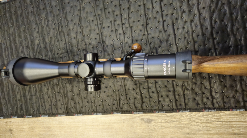 Hänel Jäger 10 9.3x62 Timber LX + Jaki 3i Schalldämpfer + Steiner Ranger 4 6-24x56 + Dentler Montage – Bild 3
