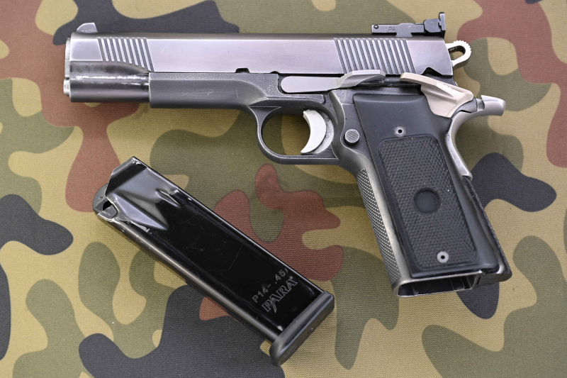 Pistole Sportwaffe Matchpistole Peters Stahl HC Kal. .45 ACP wie M 1911, auf Basis Para Ordnance, 1a – Bild 2