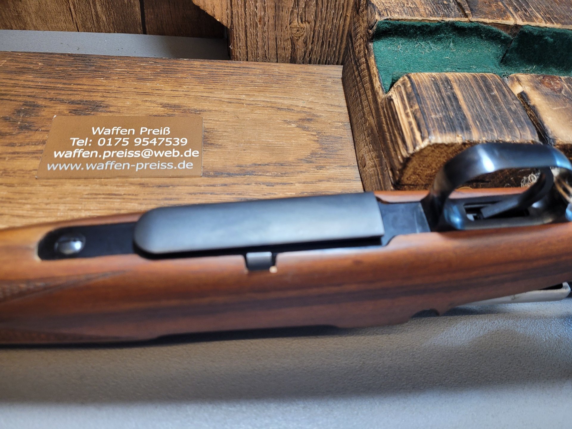 Repetierer Neuwaffe 8x57IS DWM 98 Magazin Voere 3 Schuss Schwenkmontage – Bild 5