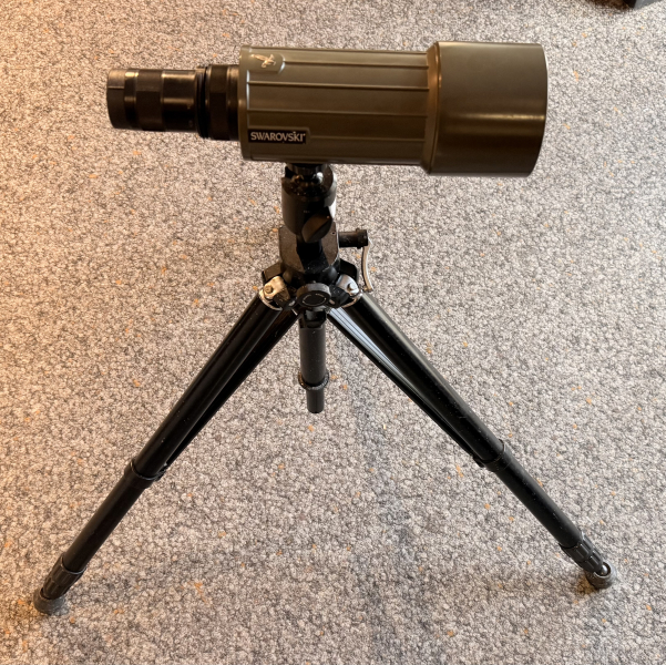Swarovski Spektiv CT-85 Habicht ausziehspektiv 20-60x85 mit Stativ – nuotrauka 3