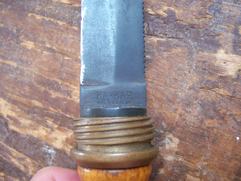KA-Bar Union Cutlery WW2 US Navy Dive Knife – kuva 4