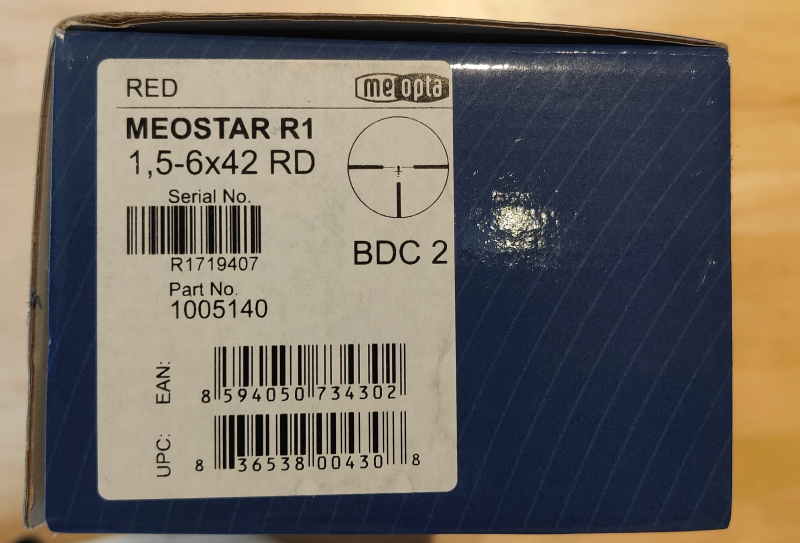 Meopta Meostar R1 1,5-6x42 RD BDC-2 – Bild 3