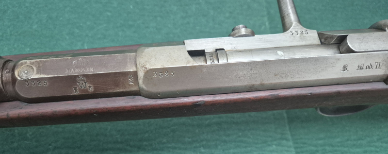 Gewehr M1871 (Jägerbüchse) Danzig 1876 – bilde 5