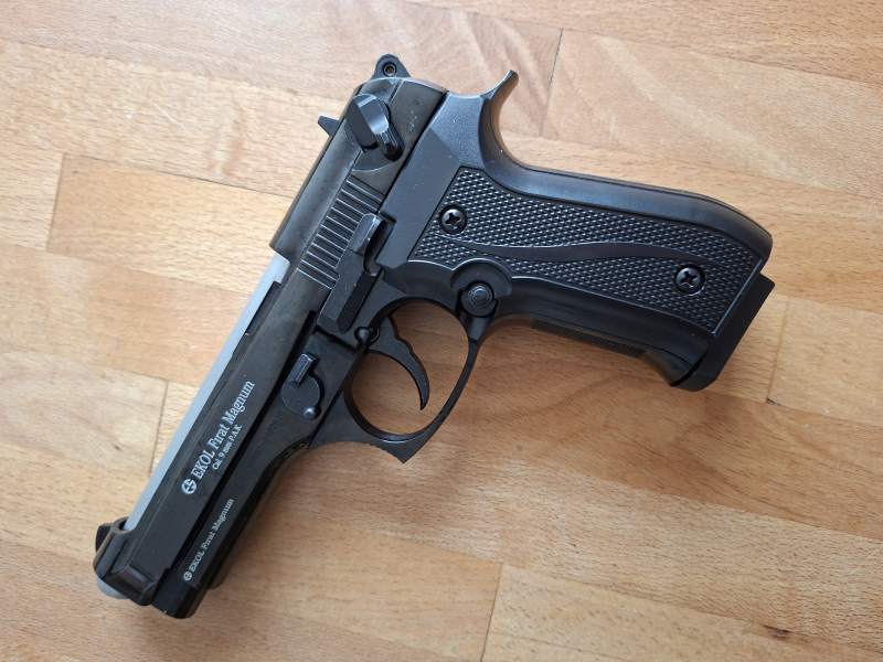 Ekol Firat Magnum Cal.9mm P.A.K. Beretta 92F – Bild 2