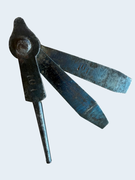 Holster mit Werkzeug für Werder Pistole M/1869 - Kriegsmarine Abnahme Stempel – Bild 3