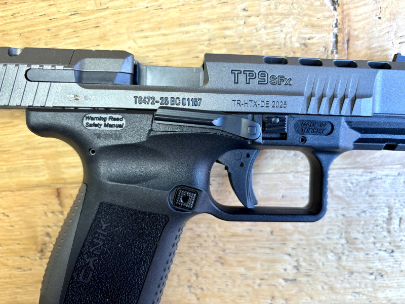 Pistole CANIK TP9 SFx Mod2 - Tungstengrau - 5,2" - 9 mm - keine Glock – Bild 6