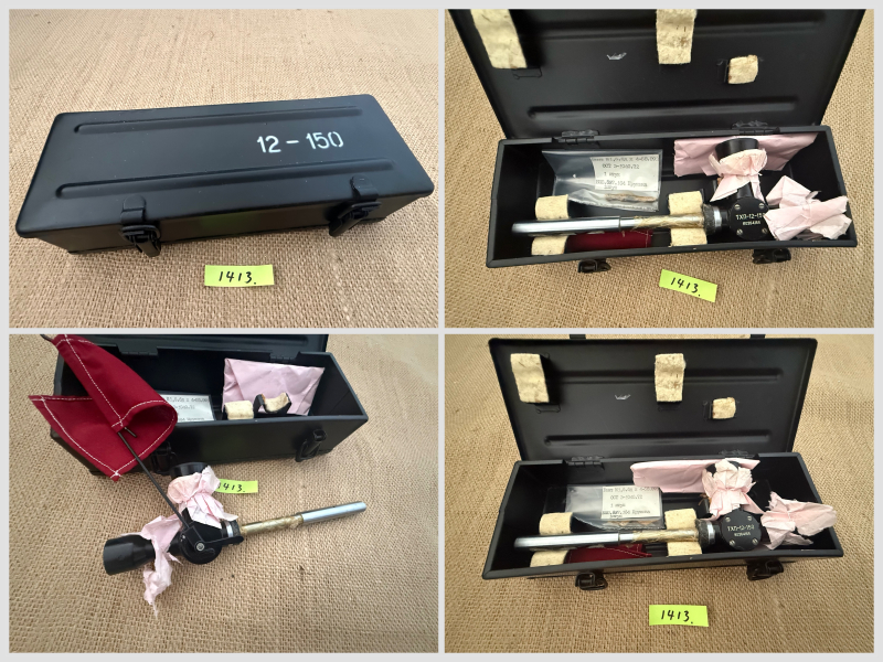 Ziellinienprüfgerät für Kal. 12.7mm - Zielfernrohr .50 BMG justieren S&B Zeiss etc. – billede 2