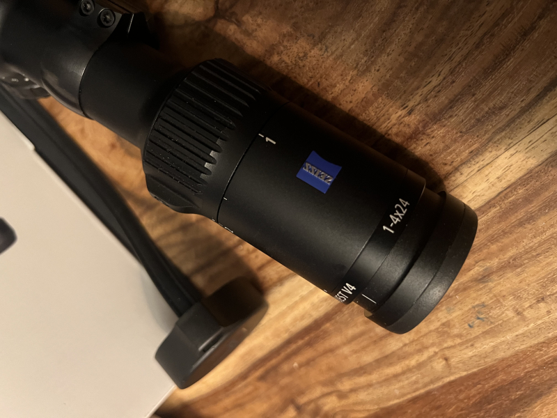 ZEISS CONQUEST V4 1-4X24 Blaser Sattelmontage Drückjagd – Bild 2