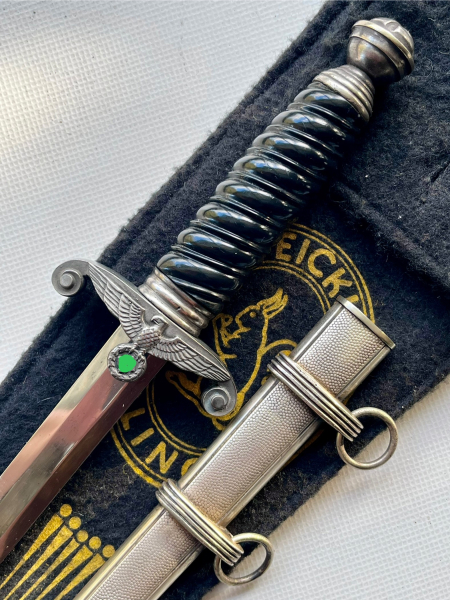 Reichsbahn Dolch für Führer der Wasserschutzpolizei Carl Eickhorn – Bild 3