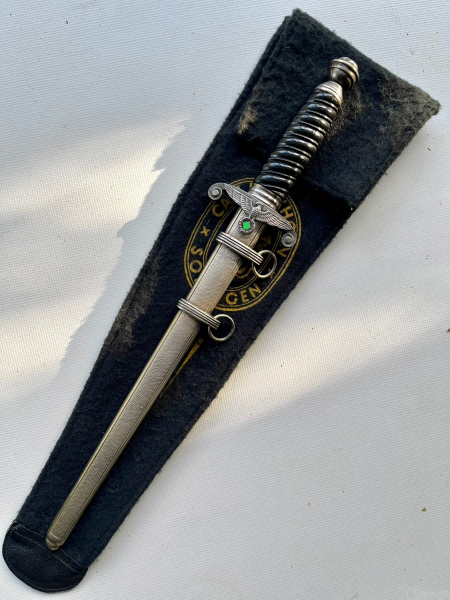Reichsbahn Dolch für Führer der Wasserschutzpolizei Carl Eickhorn – Bild 1