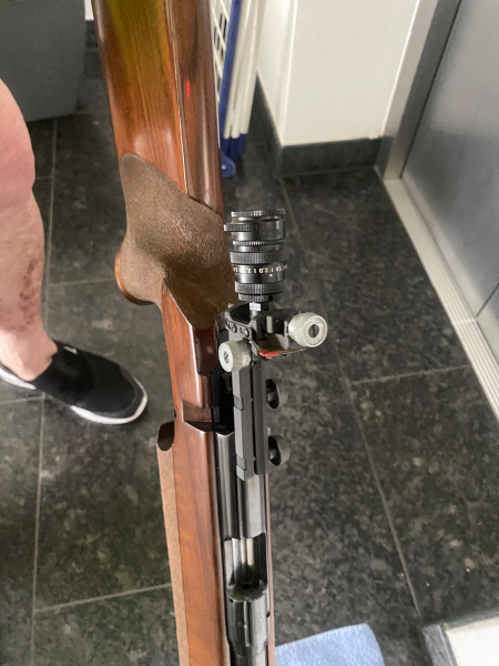 Anschütz Matchgewehr 54 mit Diopter – Bild 4
