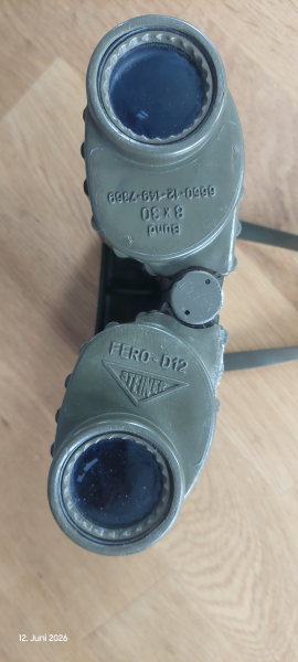 Bundeswehr Fernglas 8x30 Steiner – bilde 2