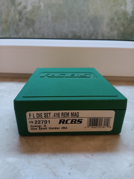 RCBS-Vollkalibrier-und Setzmatritze .416 Rem – Bild 2