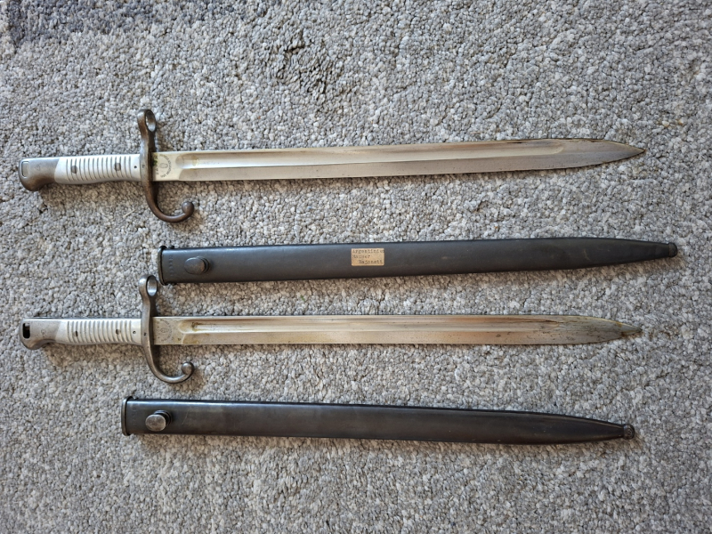 2 Bajonette Agentino Modell 1891 – Bild 2