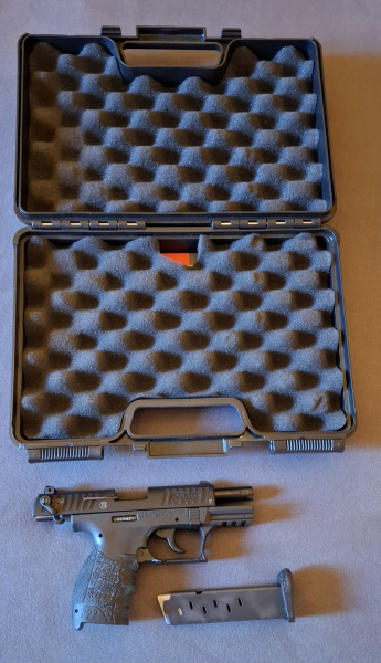 P 22Q Schreckschusspistole | Kal. 9mm P.A.K./ NEU Schwarz – Bild 2