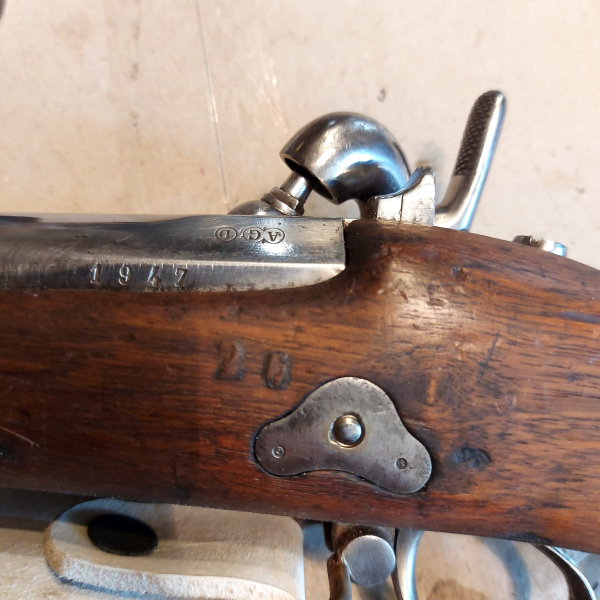 Vorderlader Infant.Gewehr 1817-42 – nuotrauka 6
