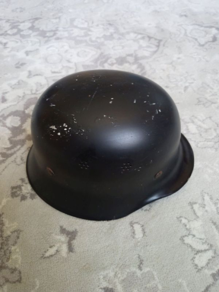 Helm Schwarz aus Alu – Bild 3