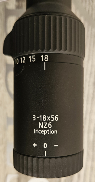 Neuware vom Fachhandel - Zielfernrohr Noblex NZ6 Inception 3-18x56 Absehen 4i – Bild 5
