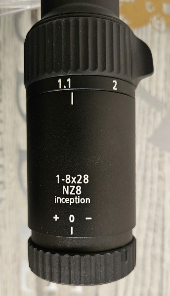 Neuware vom Fachhandel - Zielfernrohr Noblex NZ8 Inception 1-8x28 Absehen 4i – Bild 5