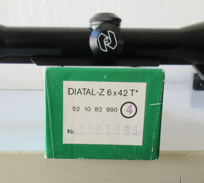 Zeiss Zielfernrohr Diatal-Z 6x42 Absehen 4 NEU – immagine 4