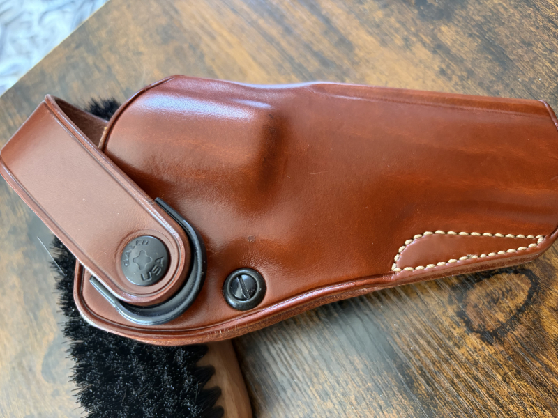 Galco Lederholster H259NC für Smith & Wesson 686 / 586 4” – neuwertig – Bild 3
