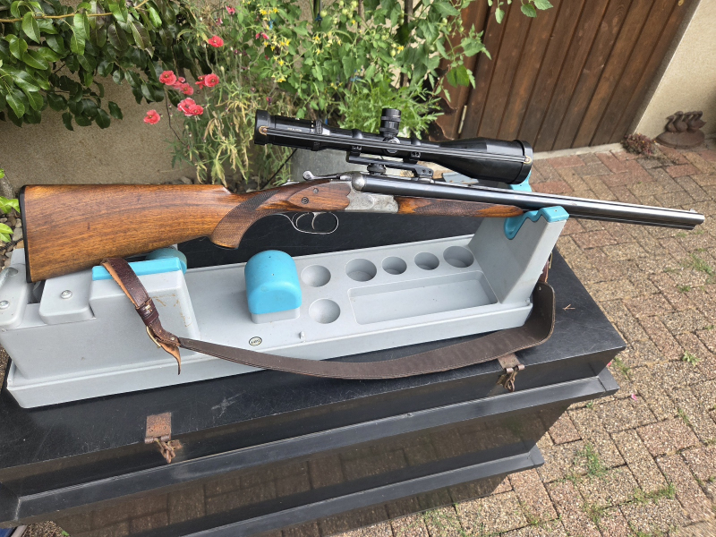 Drilling Sauer&Sohn 16/70 8*57IRS 22 Hornet – Bild 2