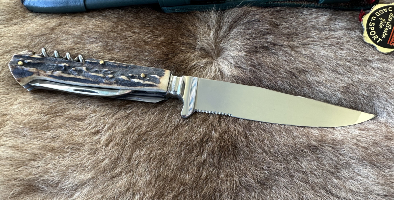 Hubertus Jagdmesser Vintage – Bild 3