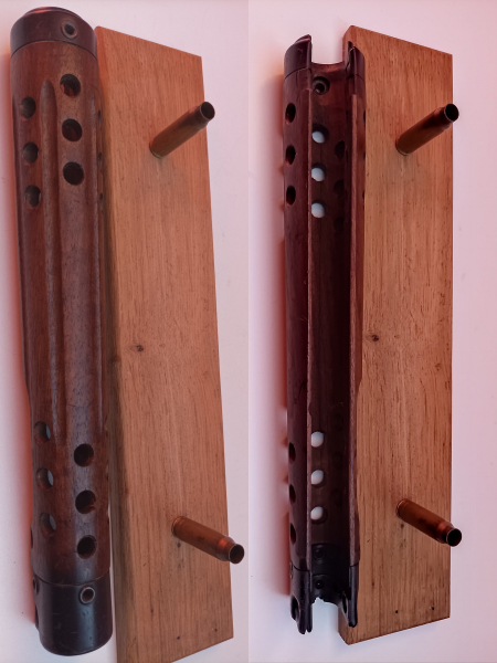 G.3. Handschutz umbau zu Schreibtisch Deko und Stiftehalter. – Bild 2