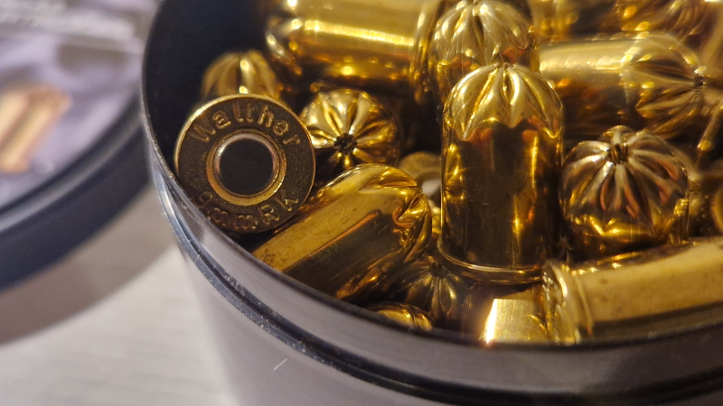9 mmR. REVOLVER - PLATZPATRONEN - ALTE CHARGE VON - WALTHER – Bild 2