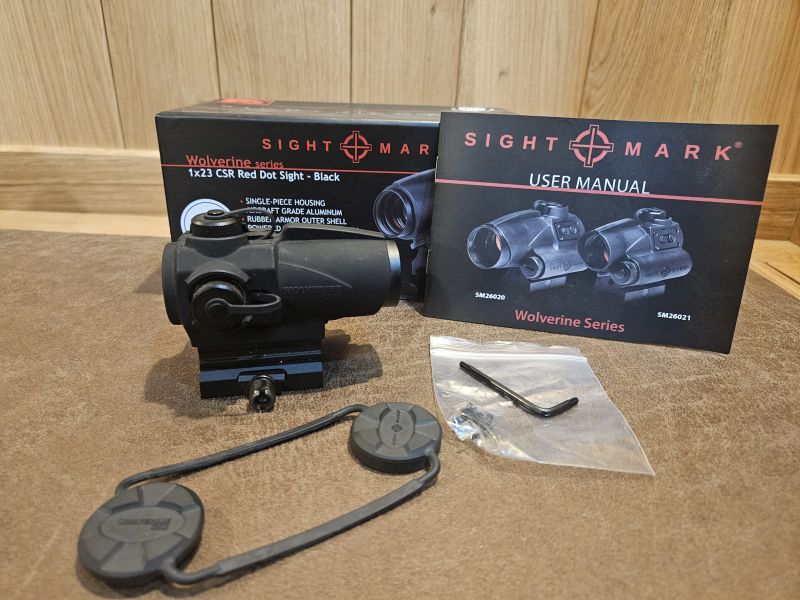 Sightmark Wolverine CSR 1x23 Red Dot – neuwertig – Nachtsicht-kompatibel – OVP – Bild 2