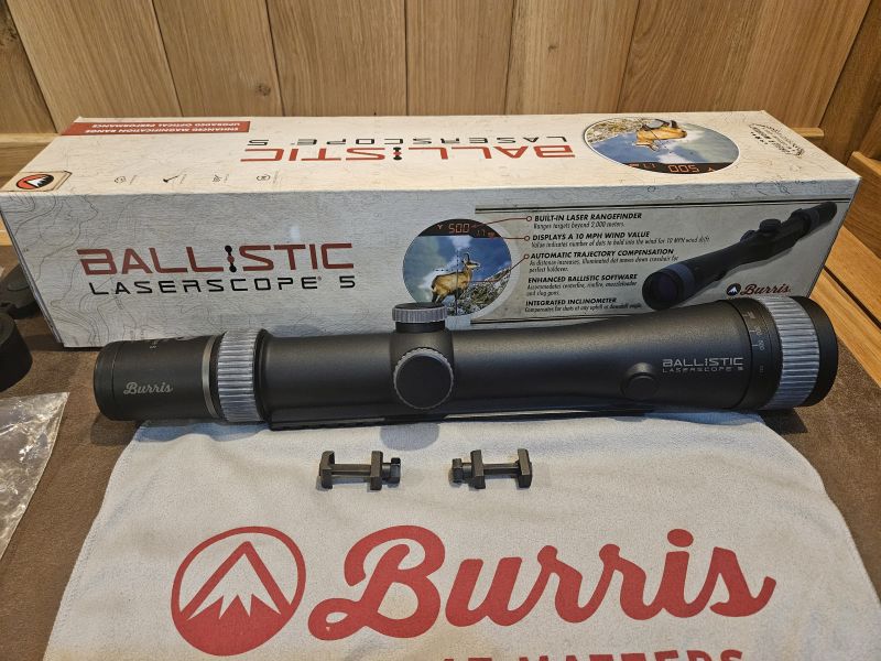 Burris Ballistic Laserscope 5 6–20x50 – neuwertig – Laserentfernungsmesser – OVP – Bild 2