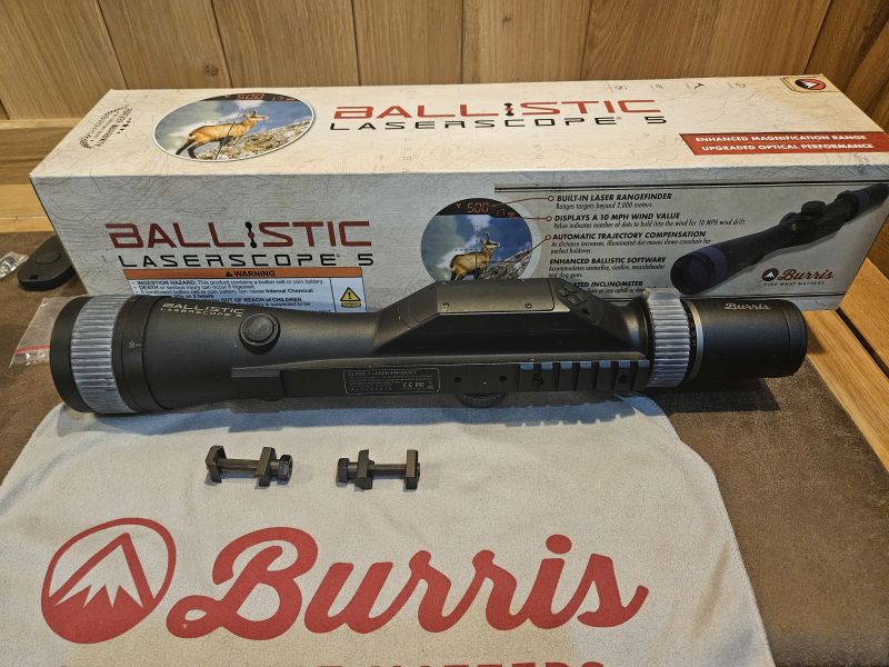 Burris Ballistic Laserscope 5 6–20x50 – neuwertig – Laserentfernungsmesser – OVP – Bild 3