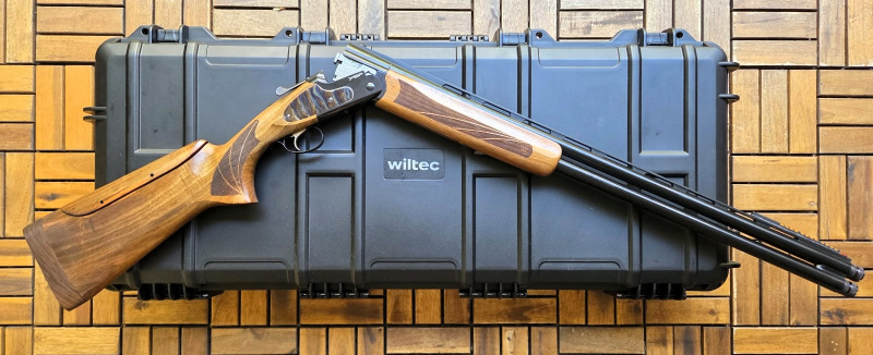 Webley&Scott keine K80, Bockdoppelflinte 12/76 im Koffer,AS Sporting Schaft, Balancer, Wechselchokes – imagen 3