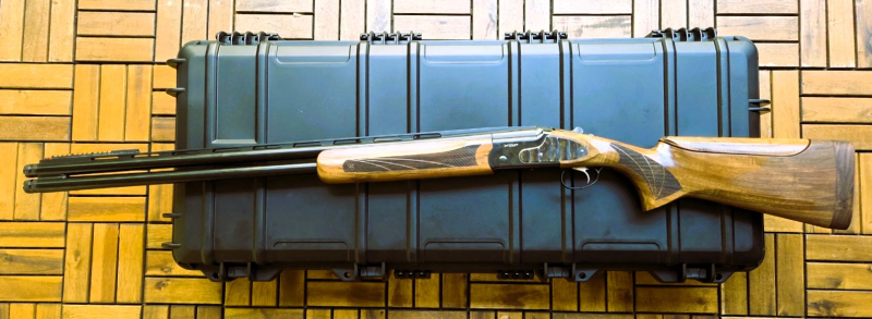 Webley&Scott keine K80, Bockdoppelflinte 12/76 im Koffer,AS Sporting Schaft, Balancer, Wechselchokes – imagen 2