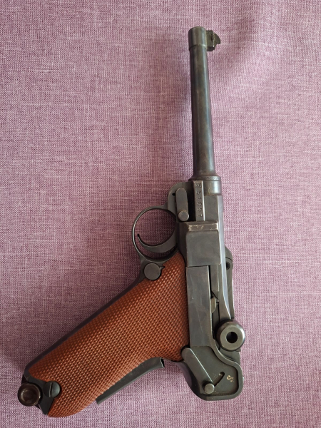 Schweizer P08 Waffenfabrik Bern 7,65mm – Bild 3