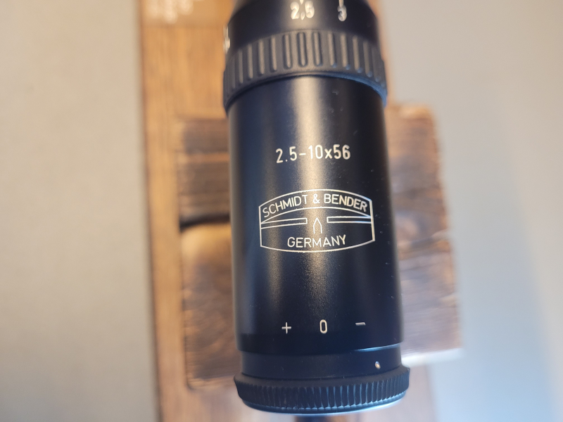 Drilling Winkler Einstecklauf .22 Hornet Schmidt & Bender Zilefernrohr – Bild 4