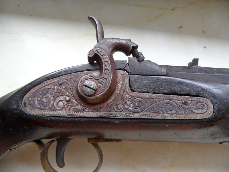 jacobi iserlohn Dicke vorderlader Pistole Cal.45 – billede 4