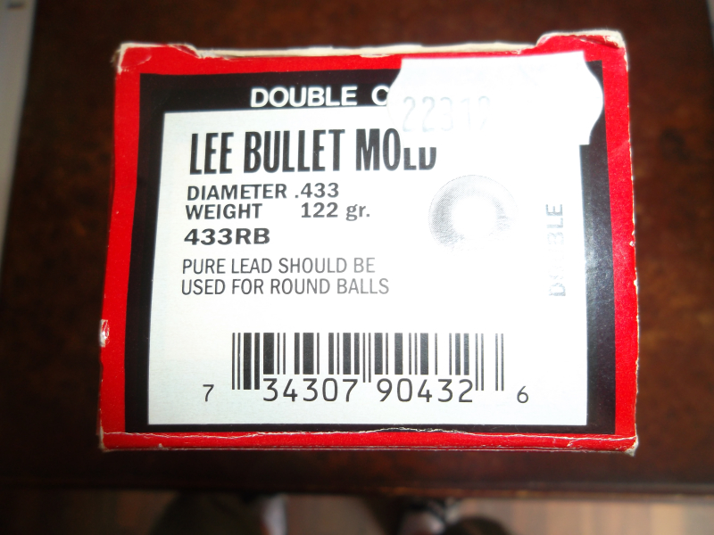 LEE Kokille mit Handgriff Dia .433 Rundkugel 433RB – Bild 4