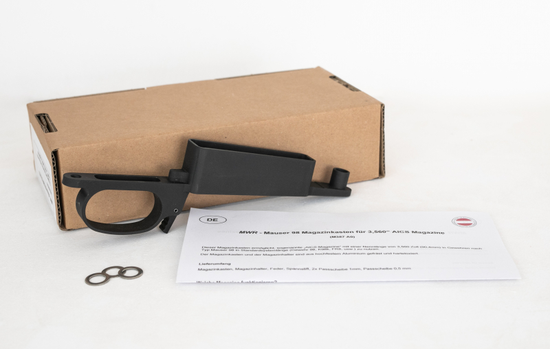 MWR AICS-Magazinkasten für Mauser 98 (Long Action/8x57IS 7x64 .30-06 9,3x62) – Bild 2