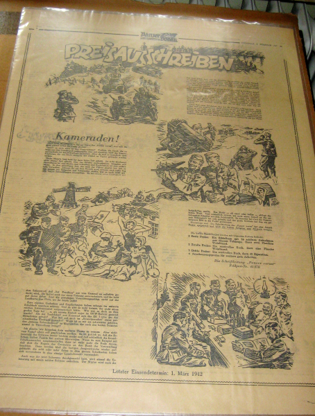 Panzer Voran ! Wehrmachtzeitung vom 3.2.1942 Folge 189 – Bild 3