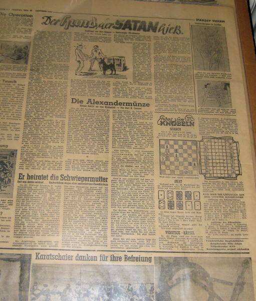 Panzer Voran ! Wehrmachtzeitung vom 16.10.1942 Folge 318 – Bild 3