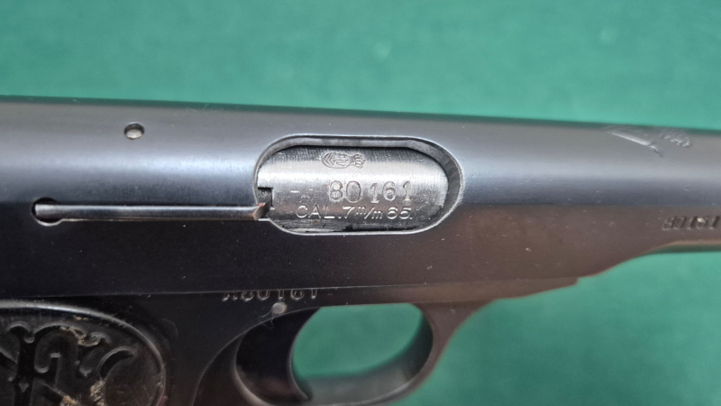 Pistole FN Browning Patent Depose – image 3
