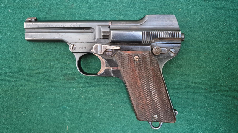 Kipplaufpistole Steyr Mod. 1909 – Bild 3