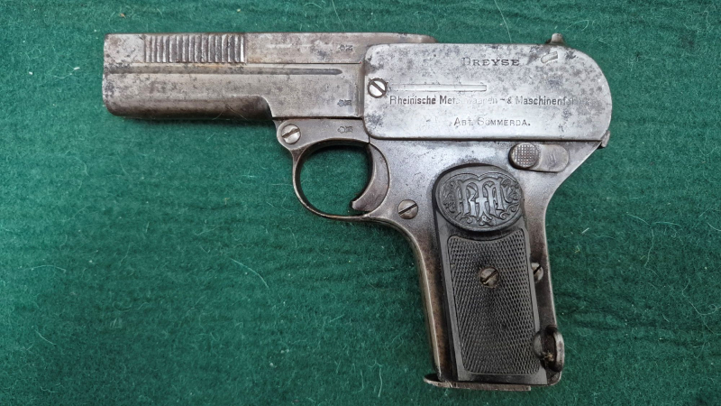 Pistole Dreyse, Rheinische Metallwaren – Bild 2