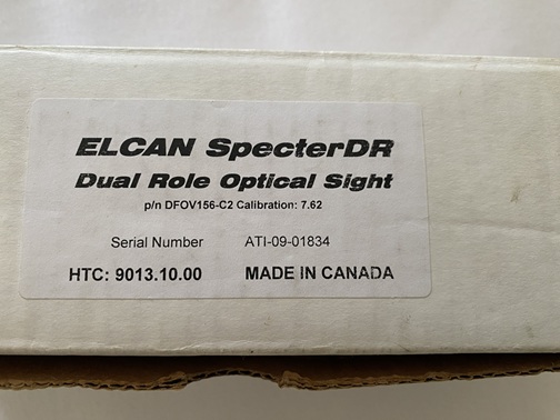 Elcan SpecterDR Eual Tole Optical Sight – imagen 3