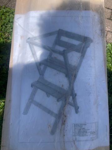 Scherenleiter, Ansitzleiter 1,9 m – Bild 2