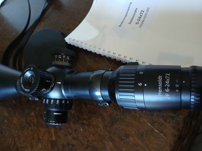 Zielfernrohr Zeiss / Hensoldt ZF 6-24 x 72 m. Schwenkmontage – immagine 3