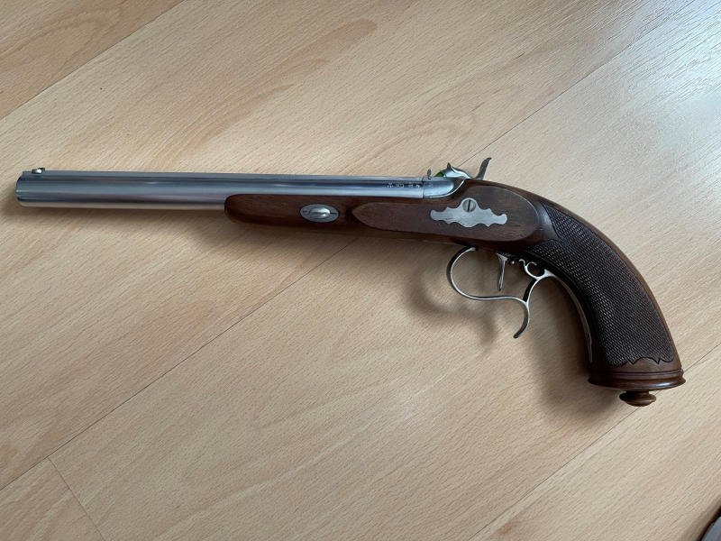 Rochatte Vorderladerpistole im Kaliber .45 – Bild 2