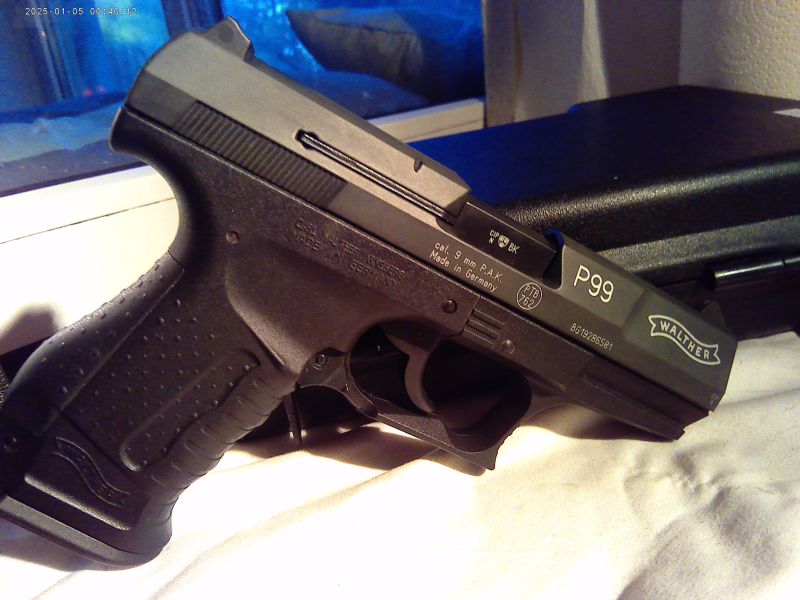 Walther P 99 Signalpistole 9mm PAK mit Holster – Bild 3