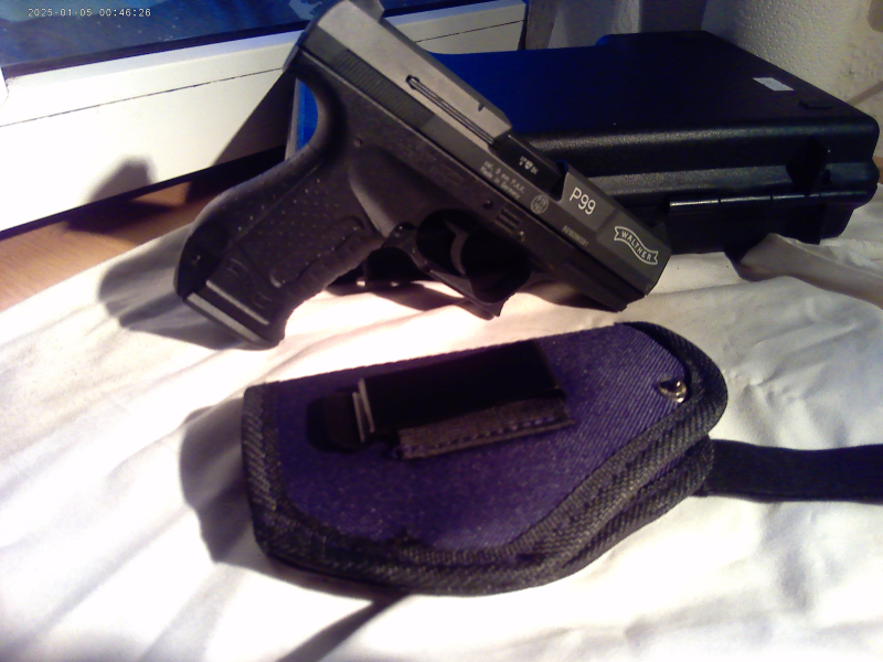 Walther P 99 Signalpistole 9mm PAK mit Holster – Bild 4